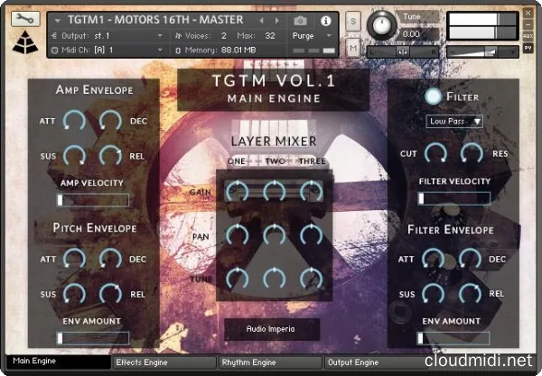 Audio Imperia Trailer Guitars Tensions and Motors Kontakt :-1 Audio Imperia Trailer Guitars Tensions and Motors Kontakt :-1