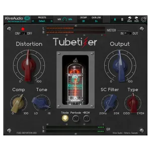 电子管饱和染色器-Kiive Audio Tubetizer v1.0.3 BUBBiX WiN-MAC