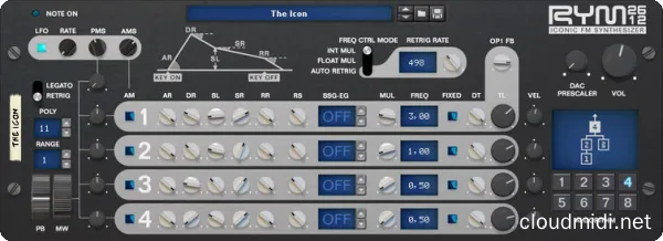 Inphonik RYM2612 Iconic FM Synthesizer v1.0.6 WiN-MAC-LIUNX :-1 Inphonik RYM2612 Iconic FM Synthesizer v1.0.6 WiN-MAC-LIUNX :-1