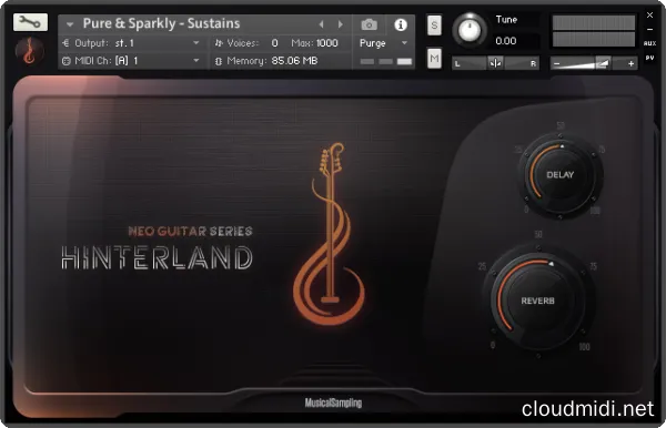 Musical Sampling Neo Guitar Series Hinterland v1.1.0 Kontakt :-1
