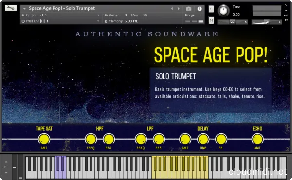 Authentic Soundware Space Age Pop! Kontakt :-1