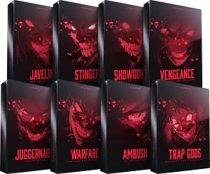 重击说唱采样-Cymatics TRAP GODS Launch Edition WAV MIDI