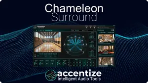 环绕声混响插件-Accentize Chameleon Surround v1.1.3 R2R-win