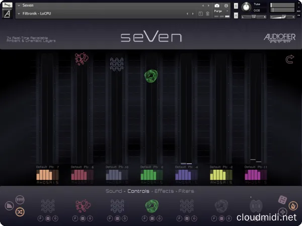Audiofier Seven Kontakt :-1