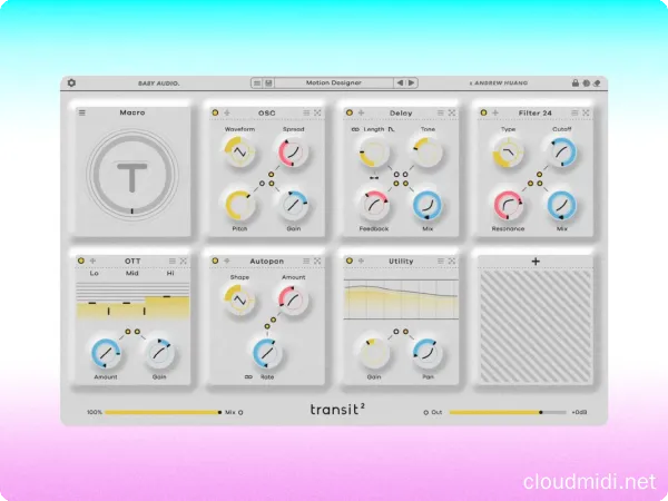 多重效果器-BABY Audio Transit 2 v1.0.0 BUBBiX WiN-MAC :-1 多重效果器-BABY Audio Transit 2 v1.0.0 BUBBiX WiN-MAC :-1