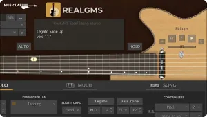 虚拟木吉他音源-MusicLab RealGMS v1.0.1 R2R-win