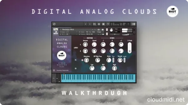 Riot Audio Digital Analog Clouds Kontakt :-1 Riot Audio Digital Analog Clouds Kontakt :-1