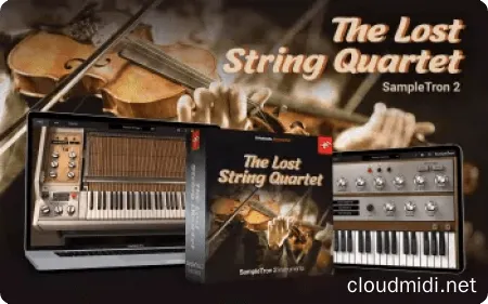 IK Multimedia SampleTron 2 The Lost String Quartet Sound Content :-1 IK Multimedia SampleTron 2 The Lost String Quartet Sound Content :-1