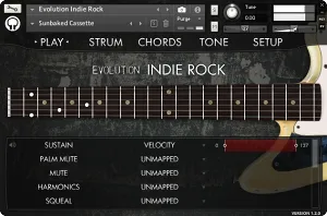 独立摇滚电吉他音色库-Orange Tree Samples Evolution Indie Rock Kontakt