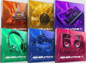 电音嘻哈综合采样包-Cymatics GENERATIONS 4 WAV MIDI