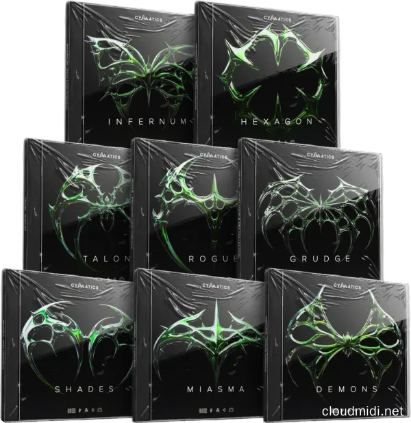 Cymatics TRAP DEMONS WAV MIDI :-1 Cymatics TRAP DEMONS WAV MIDI :-1