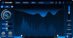 智能延迟效果器-iZotope Cascadia v1.1.0 WiN-MAC