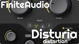 失真效果器-Finite Audio Disturia v1.0.0 R2R WIN-MAC