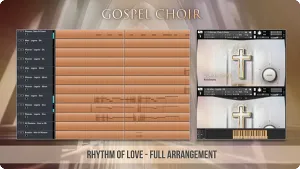 福音合唱团音源-Musical Sampling Gospel Choir Kontakt
