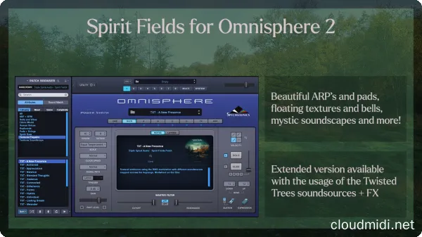 Triple Spiral Audio Spirit Fields for Omnisphere 2 :-1 Triple Spiral Audio Spirit Fields for Omnisphere 2 :-1