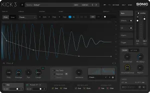低音鼓合成器-Sonic Academy KICK 3 v1.1.2 BUBBiX-win
