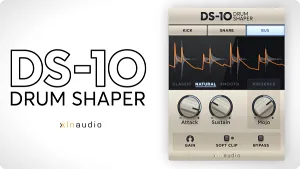 鼓式瞬态成型机 XLN Audio DS-10 Drum Shaper v1.3.1 MacOS
