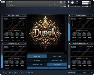 嘟嘟克笛音源-Ergo Kukke Duduk Kontakt