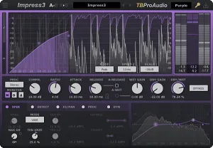 多功能压缩器-TBProAudio Impress v3.4.0 MacOS-MORiA