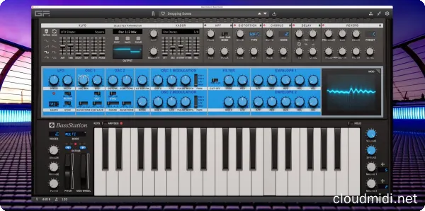 GForce Bass Station v1.0.0 R2R WiN-MAC :-1 GForce Bass Station v1.0.0 R2R WiN-MAC :-1