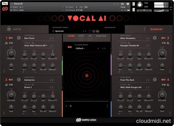 Sample Logic Vocal AI Kontakt :-1