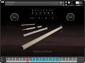 巴厘岛长笛音源-Soniccouture Balinese Flutes v1.0.1 Kontakt