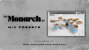 流行金属架子鼓音源-RS Drums The Monarch Kit Kontakt