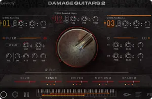 旋律电吉他音源-Heavyocity Damage Guitars 2 Kontakt