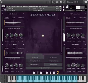电子音效氛围音源-Soundethers Rebirth 2 Kontakt