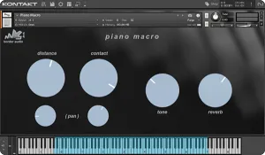 简易钢琴音源-Border Audio Piano Macro INTERNAL Kontakt