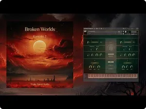 综合氛围合成音源-Triple Spiral Audio Broken Worlds Kontakt
