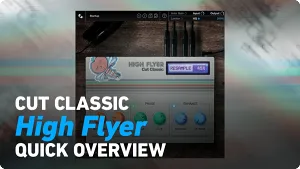 8bit模拟采样效果器-Plugin Alliance Cut Classic High Flyer v1.0.0 WiN-MAC