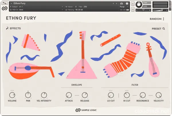 Sample Logic Ethno Fury Kontakt :-1