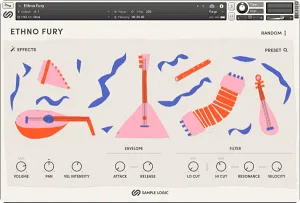 世界民乐音源-Sample Logic Ethno Fury Kontakt