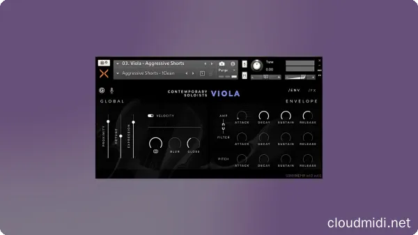 Sonixinema Contemporary Soloist Viola Kontakt :-1