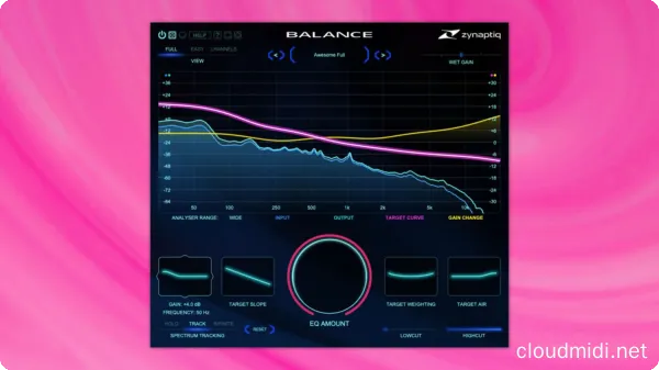 Zynaptiq BALANCE v1.0.2 MacOS :-1 Zynaptiq BALANCE v1.0.2 MacOS :-1