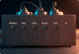 温暖压缩效果器-Atomic Sounds Lasilis Audio Compressor WiN-MAC