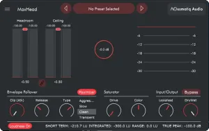 峰值限制插件-Aqusmatiq Maxhead v1.1.0 MOCHA-win