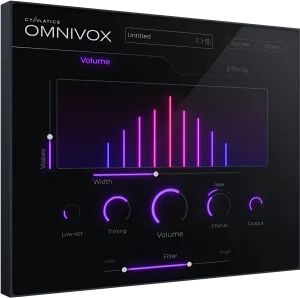 和声效果插件-Cymatics OMNIVOX Harmony Engine v1.0.0 WIN-MAC