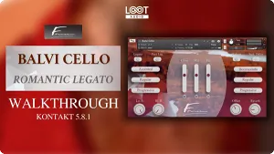 大提琴连奏音源-David Forner Balvi Cello Kontakt