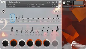野蛮人大提琴音源-David Forner Barbarian Cello v1.2 Kontakt