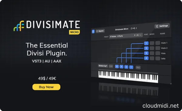 Nextmidi Divisimate Micro v1.0.5 MacOS :-1 Nextmidi Divisimate Micro v1.0.5 MacOS :-1