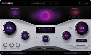 新一代算法混响与延时插件-Nuro Audio Supernova v1.0.1 MacOS