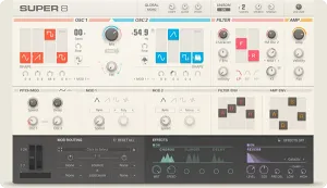 拓展合成器-Native Instruments Super 8 R2 v2.1.0 WiN-MAC