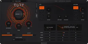 吉他失真效果器-Heavyocity FURY Distortion Designer v1.1.3 MacOS