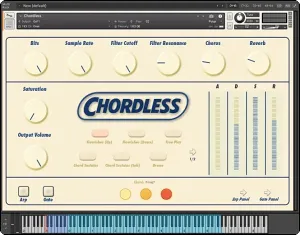 复古全音键琴音源-Dylan Mixer Chordless Kontakt