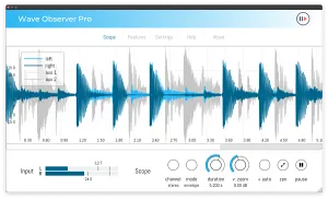 时域音频分析插件-Wave Observer Pro v2.0.0 WD-win