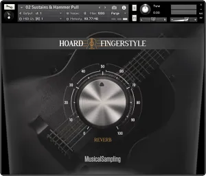 指弹木吉他音源-Musical Sampling Hoard Fingerstyle Kontakt