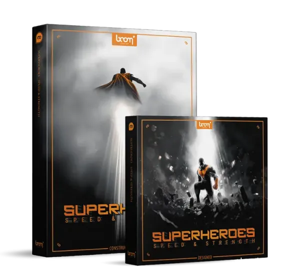 Boom Library Superheroes Speed & Strength WAV :-1 Boom Library Superheroes Speed & Strength WAV :-1