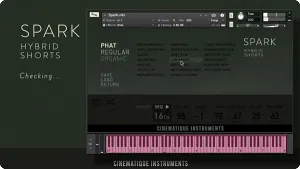 混合电子氛围音源-Cinematique Instruments Spark Kontakt